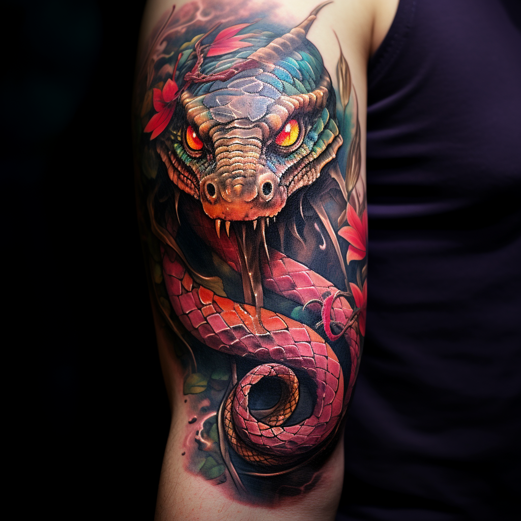 animal-tattoos,Snakes