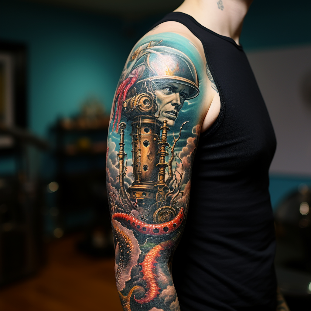 arm-tattoos,20,000 Leagues Under the Sea