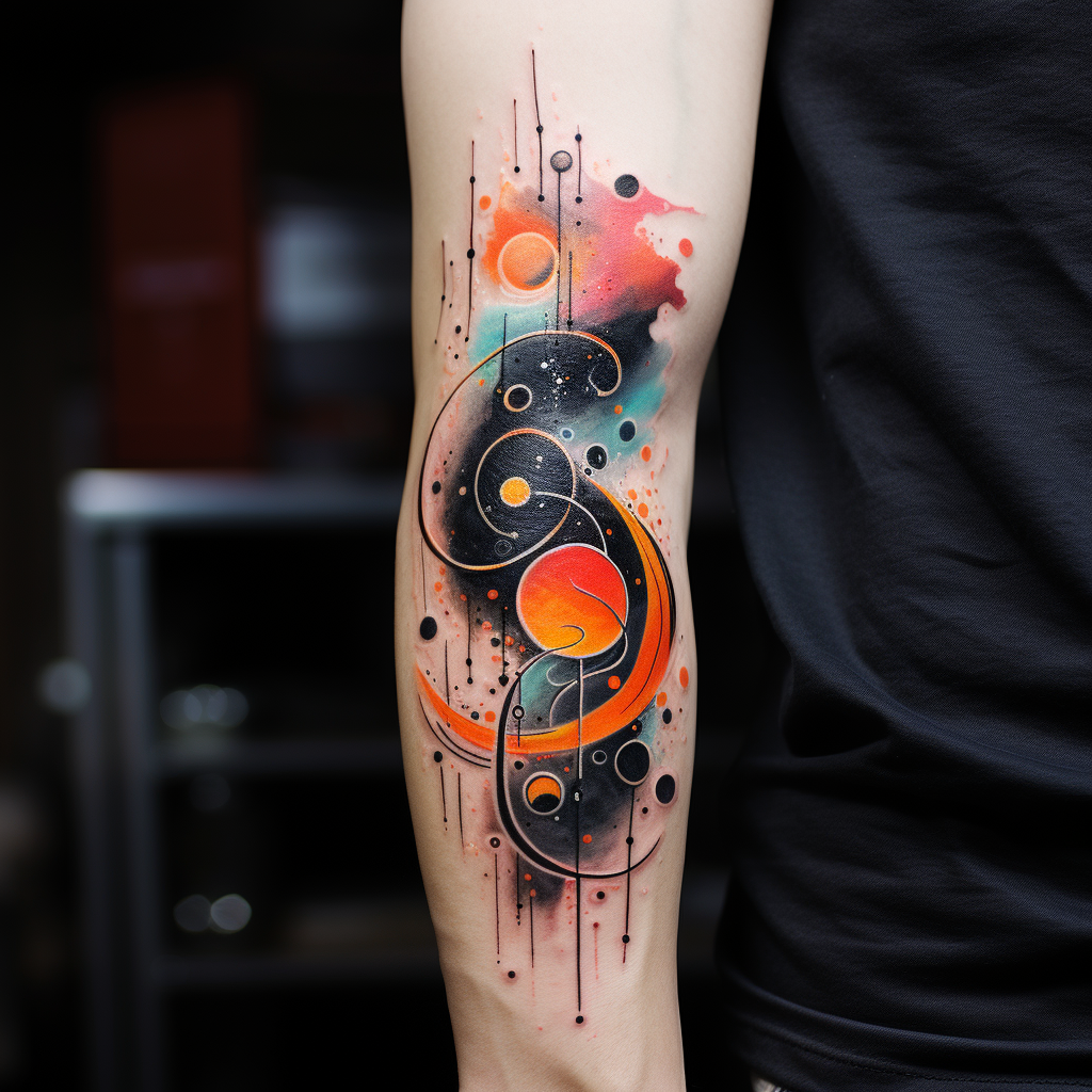 abstract-tattoos,Don’t Sleep Be Unique