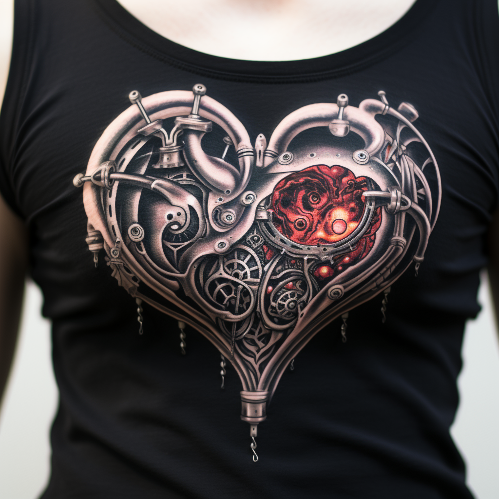 belly-tattoos,Balance of Heart and Mind