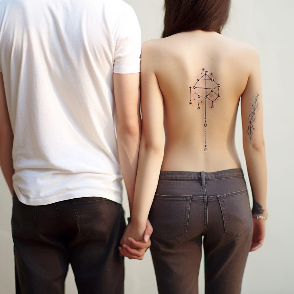 couple-tattoos-2,you for me, me for you