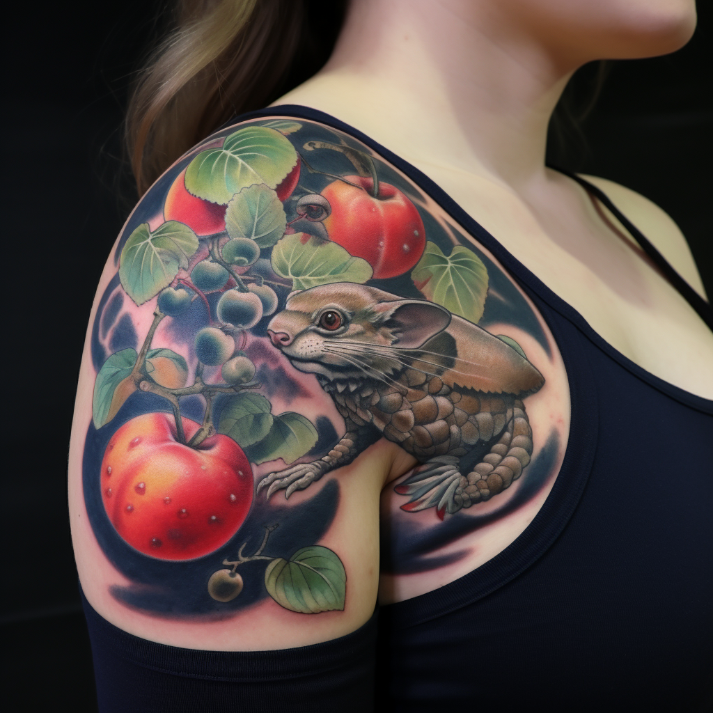 animal-tattoos,Forbidden Fruit
