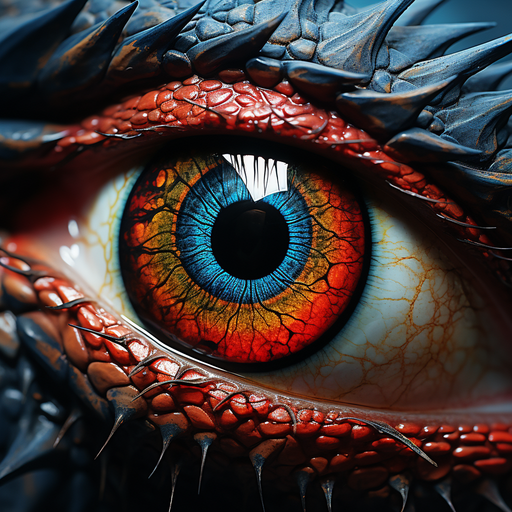 3d-tattoos,Snakes & Dragon’s Eye