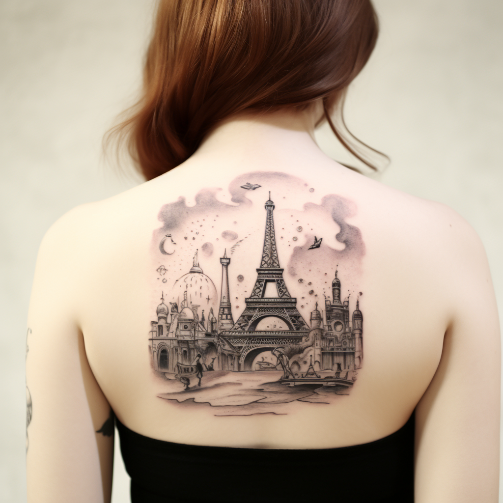 cute-tattoos-2,Memories from Paris